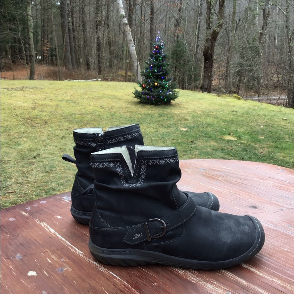 JBU Black Booties Size 11